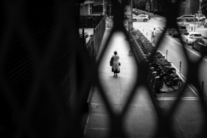 Sguardo dalla metropolitana di New York